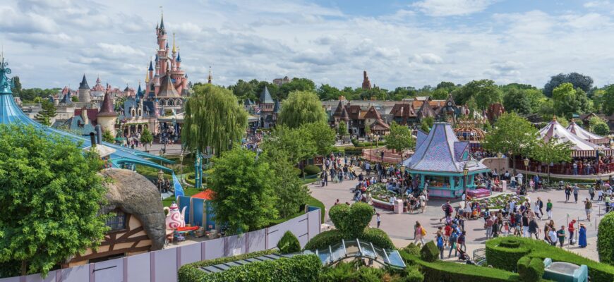 Веселые приключения на семейном курорте Disneyland Paris